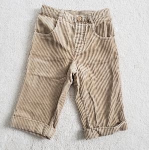Gymboree Soft Khaki Corduroy Pants sz12m-18m